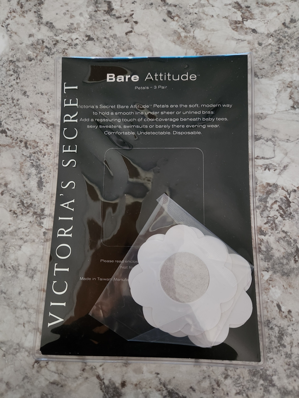 Victoria's Secret White Bare Attitude Petal Nipple Covers